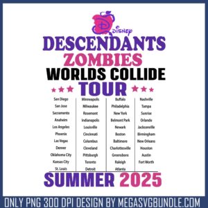 Summer 2025 disney dz png, zombies disney​ png, disney zombies​ png