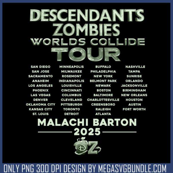 Summer 2025 dz disney png, zombies disney​ png, disney zombies​ png