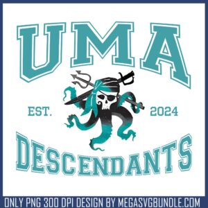 Uma descendants est 2024 png, descendants zombies​ png, disney tour png