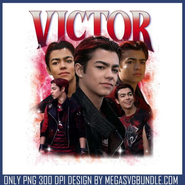 Victor descendants art png, disney tour png, disney plus png
