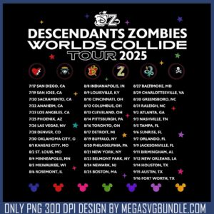 World collide dz png, descendants zombies tour​ png, disney plus png