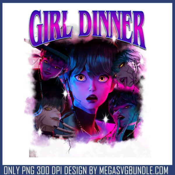 Girl dinner baby design png, baby saja png, kpop saja png