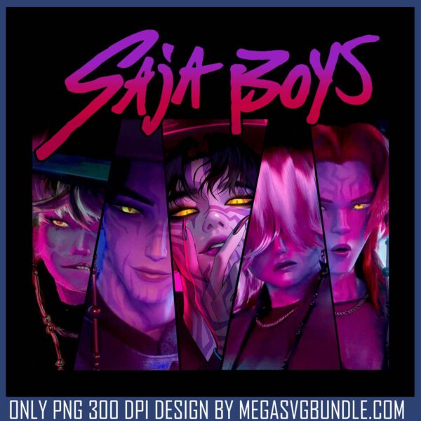 Hunt mode sajaboys png, kpop hunters png, love saja boys png
