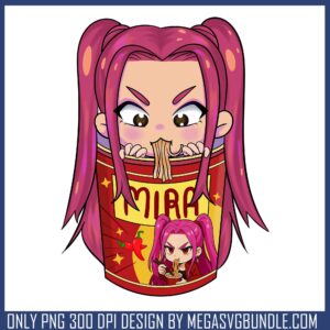 Mira rameyon png, huntrix rameyon png, mira huntrix png