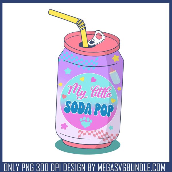 My little soda pop design png, soda pop png, kpop saja png
