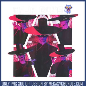 Sajaboys hunt mode png, love saja boys png, kpop netflix png