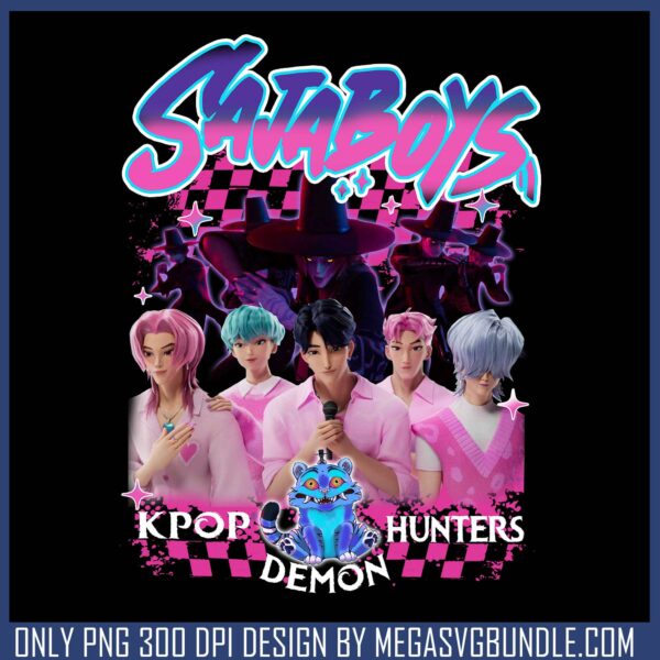 Sajaboys x derpy black png, saja boys band png, cute derpy png