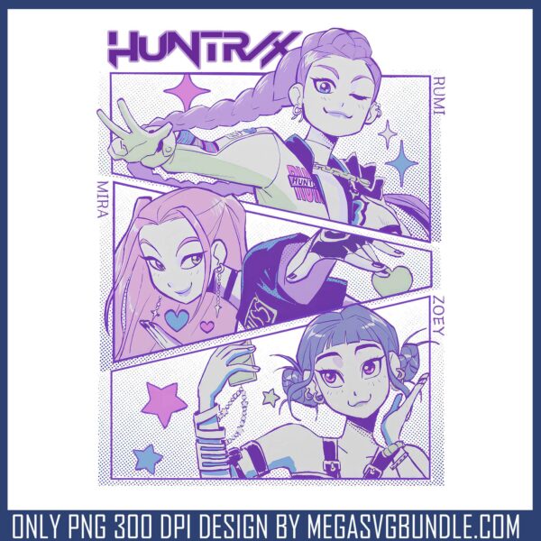 Sweet girl huntrix png, huntrix band png, huntrix girl png