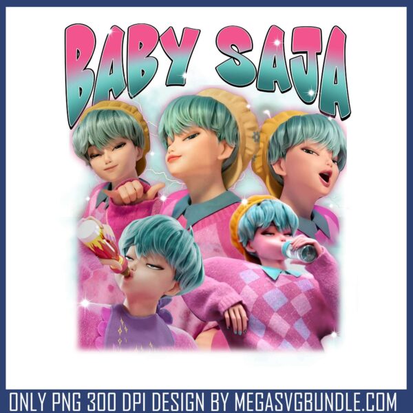 Baby saja boys png, baby saja png, kpop saja png