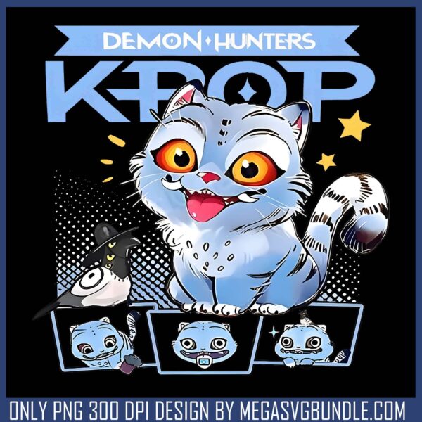 Derpy kpop demon hunters png, cute derpy png, derpy tiger png