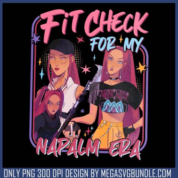Fit check for my napalm era png, huntrix song png, huntrix girl png