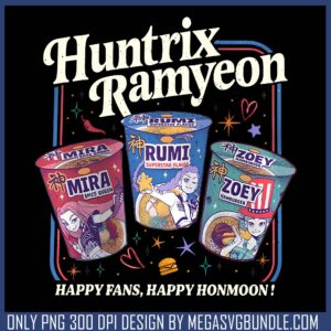 Huntrix ramyeon white png, huntrix ramyeon png, huntrix band png