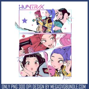 Huntrix slay hunter png, kpop huntrix png, huntrix kpop png