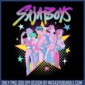 Saja boys band poster png, saja boys band png, kpop hunters png