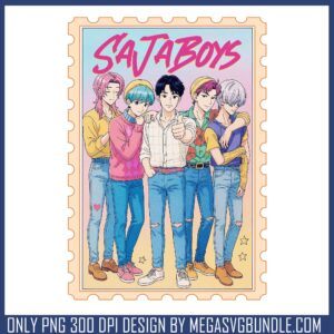 Saja boys stamp png, love saja boys png, kpop hunters png