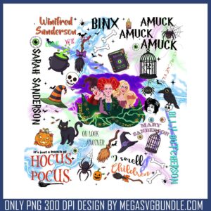 Hocus pocus wicked spell png, hocus pocus png, halloween movies png