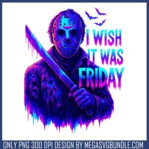 I wish it was friday png, jason voorhees png, halloween movie png