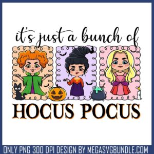 Its just a bunch of png, hocus pocus png, halloween costumes png