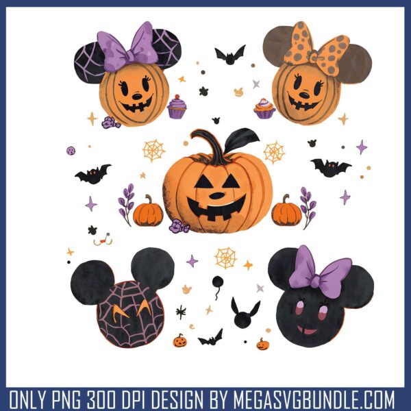 Pumpkin face mickey png, halloween pumpkin png, mickey mouse png