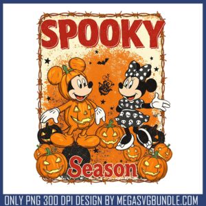 Spooky season mickey disney png, disney plus png, halloween ends​ png