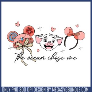 The ocean chose me png, disney land png, mickey mouse png