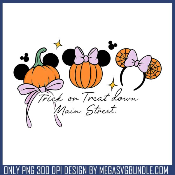 Trick or treat down png, mickey mouse png, disney world png