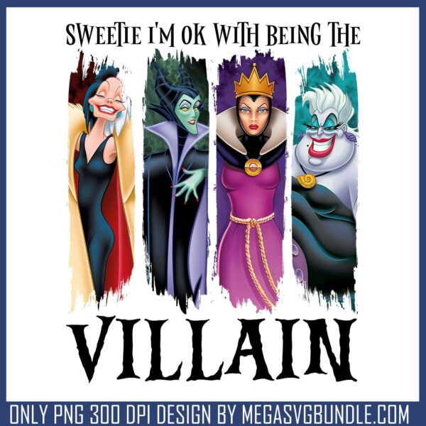 Being the villain png, disney villains png, halloween spirit png