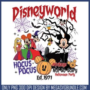 Disney world est 1971 spook png, disney world png, halloween store png