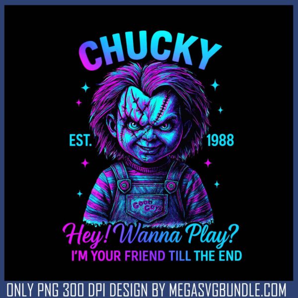 Hey wanna play png, chucky doll png, halloween kills png
