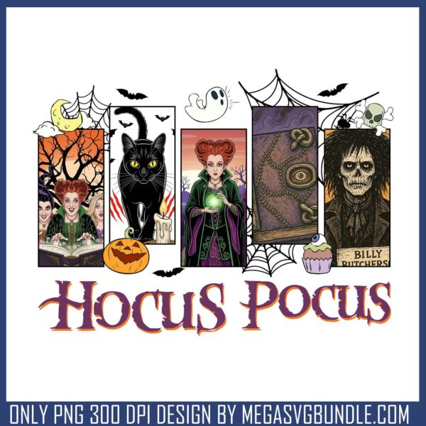 Hocus pocus spooky cards png, hocus pocus png, spirit halloween png