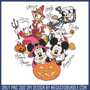 Mickey friend spooky png, mickey mouse png, spirit of halloween png