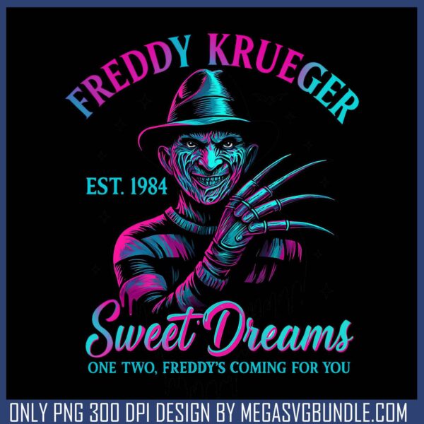Sweet dreams est 1984 png, freddy krueger png, halloween ends png