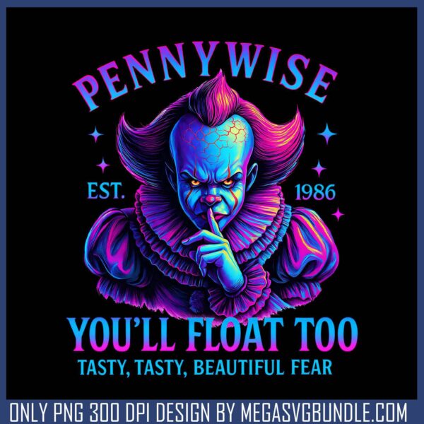 Tasty beautiful fear png, pennywise costume png, halloween kills png