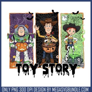 Toy story spook card png, halloween returns png, jessie toy story png