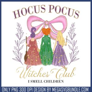 Witches club png, hocus pocus witch png, halloween movies png