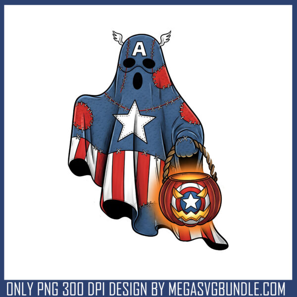 Captain ghost halloween png, captain anerica​ png, avengers halloween​ png