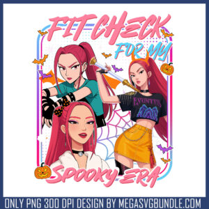 Fit check spooky era halloween png, mira kpop demon hunters​ png
