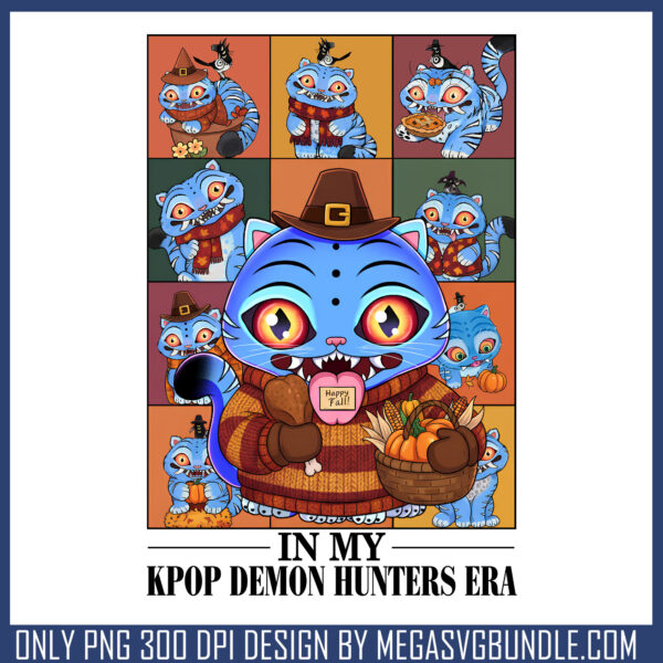In my kpop demon hunters era png, derpy tiger​ png, halloween png