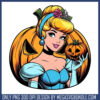 Belle princess pumpkin halloween png, belle disney​ png
