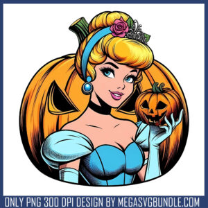 Cinderella princess halloween png, halloween cinderella​ png