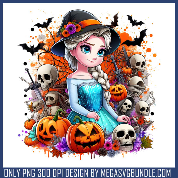 Elsa princess halloween png, elsa halloween​ png, elsa frozen​ png