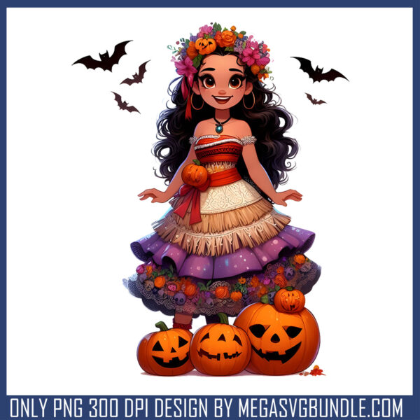 Moana pumpkin halloween png, moana halloween​ png, disney moana​ png