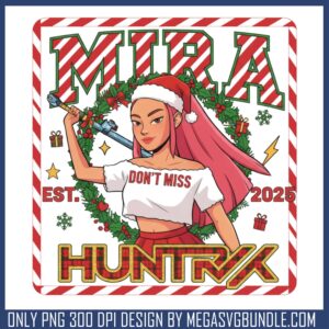 Mira est 2025 christmas png, kpop demon hunters mira​ png