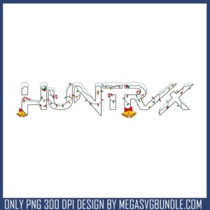 Huntrix white christmas logo png, k pop demon hunters png