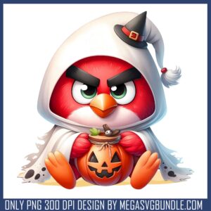 Angry birds halloween png, angry birds png, halloween witch png