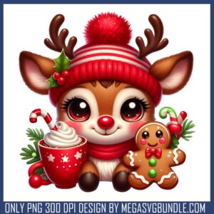 Reindeer merry christmas png, merry christmas images png