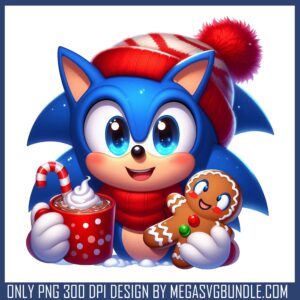 Sonic merry christmas png, the best christmas pageant ever png