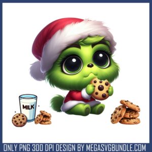 The grinch eat christmas cookies png, der seuss the grinch png