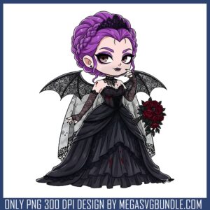 Rumi chibi halloween design png, kpop halloween png, rumi png