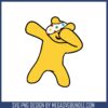 Pudsey bear twinkle design svg, charity raising svg, cartoon svg